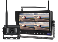 Kamerasystem Trådlös 9" 1080P TD inkl. kamera 23311 QUAD 4 kanal