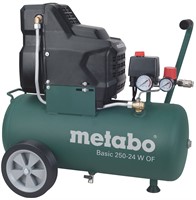 Kompressor Basic 250-24 W Oljefri 1-Fas Metabo