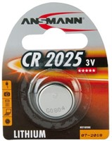 Batteri CR 2025 3V Lithium Ansmann